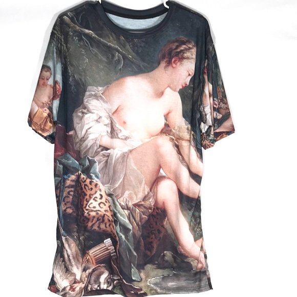 Conceptual Subculture Other - Victorian Painting Shirt Handmade NWT XL Baroque Size Extra Large Unisex Rococo